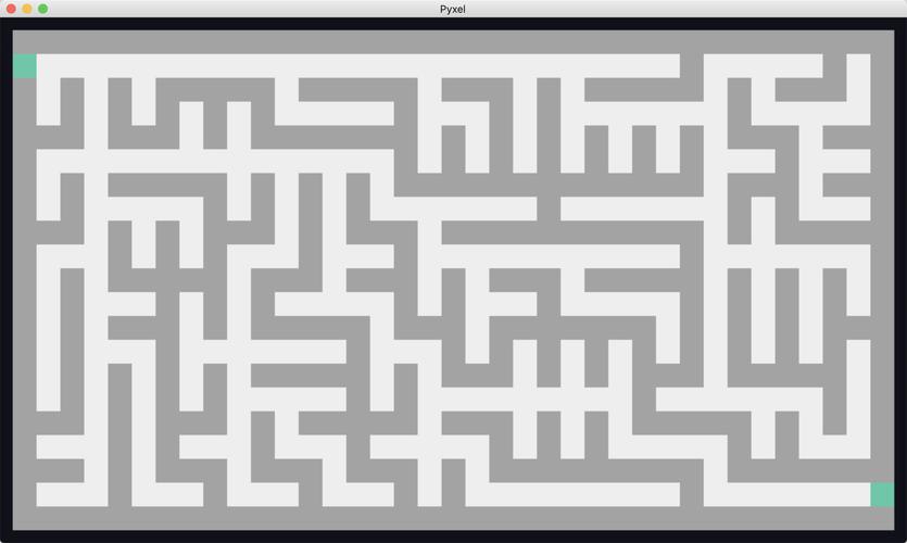 我用python 制作了一个迷宫游戏