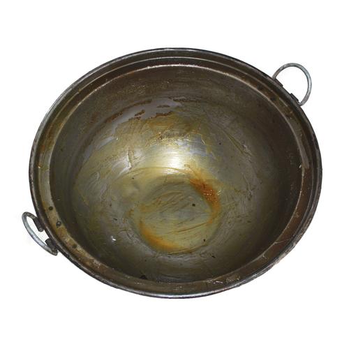 野战行军锅 加厚45l升班用行军铁锅 户外野炊灶具 给养单元器材