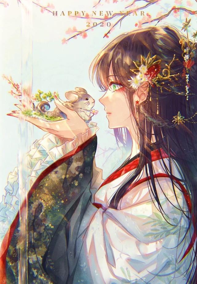 古风美女的神韵不仅在于服饰更源于脸,看这侧脸之美