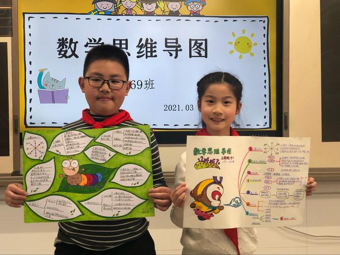 北正街小学三年级269班数学思维导图获奖作品集
