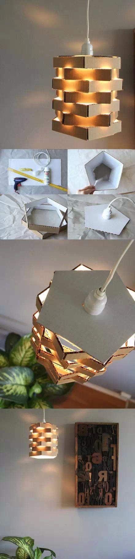 灯罩传奇,手把手教你废物利用做灯罩!