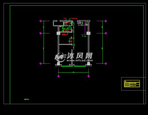 平面定位尺寸图