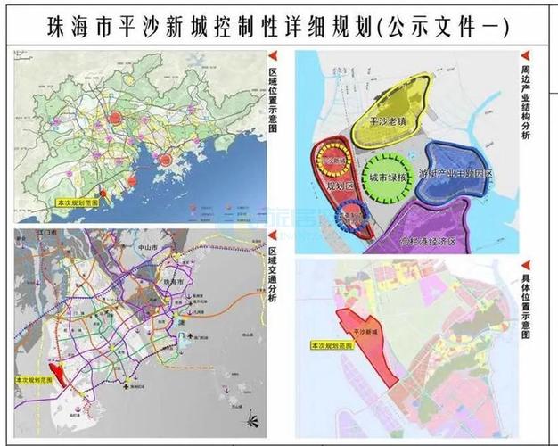 解读平沙新城:崛起在即,这座被赋予厚望的生态宜居滨海新城!