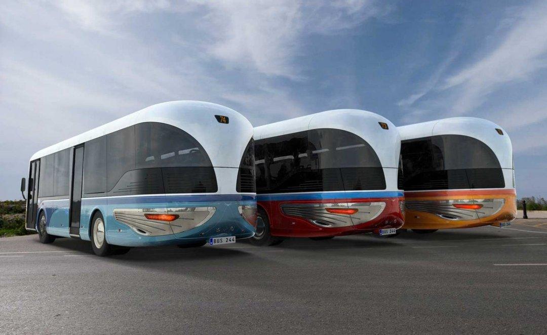 新设计的公交车试图把现代设施和传统装饰融合,既植入了当下的零