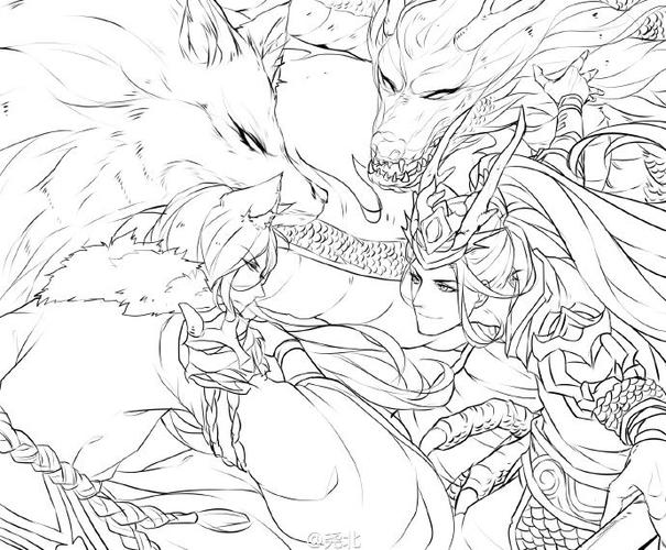 王者荣耀[漫画]青丘一族&蛟之民