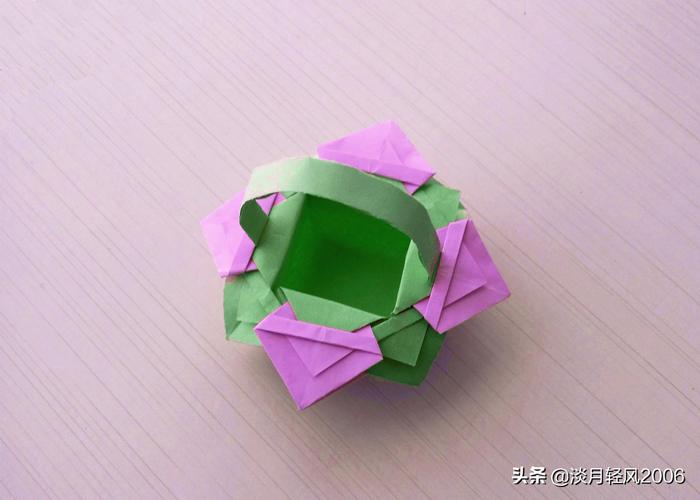 篮子的折法(小篮子怎么折简单又好看)