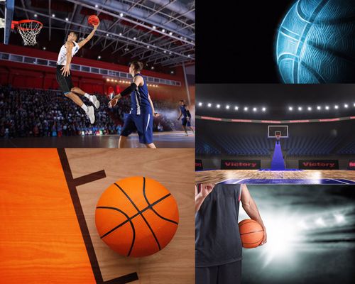 篮球比赛运动摄影高清图片