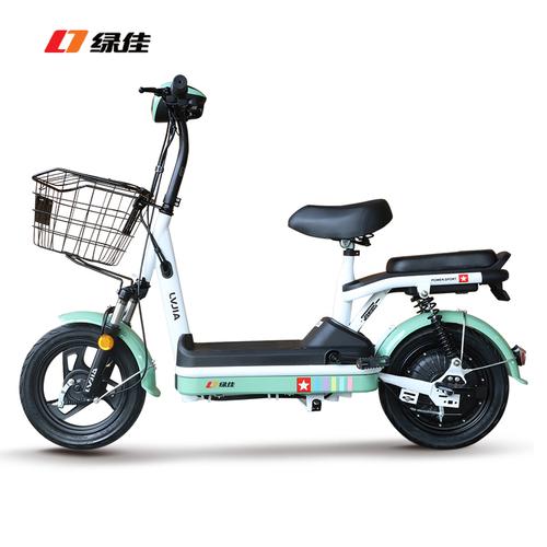 电动电动车绿佳战狼五号48v男女电瓶车自行车两轮电动