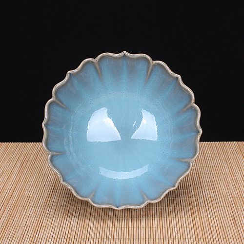 仿元钧莲花碗 国大师 省大师 王建伟代表作 原产地钧窑精品