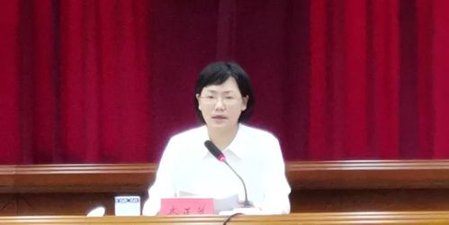 副县长齐正兰讲话