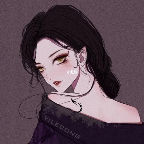 高冷御姐头像‖手绘头像78_头像_手绘_御姐_高冷_头像分享_素材