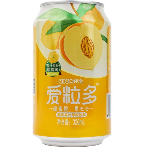 依仑爱粒百香果黄葡萄果汁果粒饮料果味