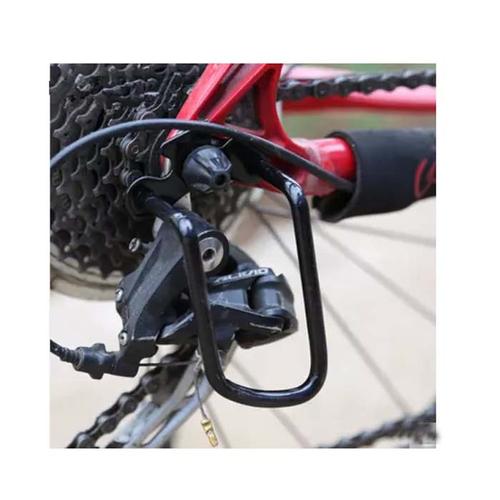 山地车后拨保护器 护拔架变速器 保护架 自行车后拔配件 骑行装备