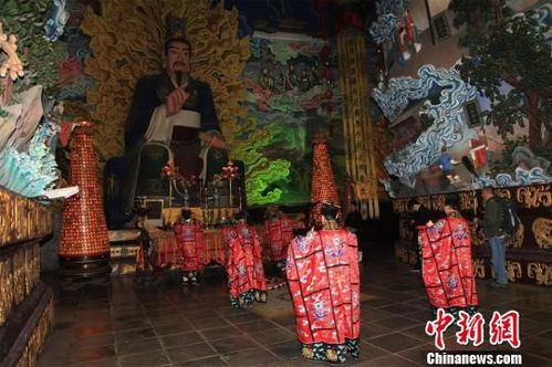海内外游客山西介休绵山清明祭拜介子推(图)
