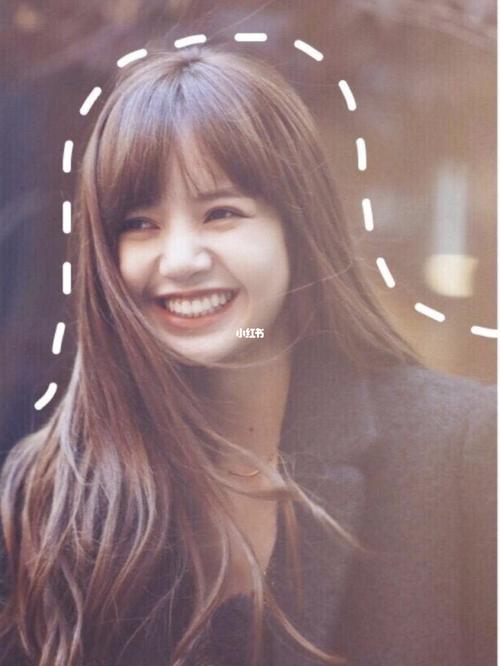 2021网红发型 lisa同款发型-漫画刘海