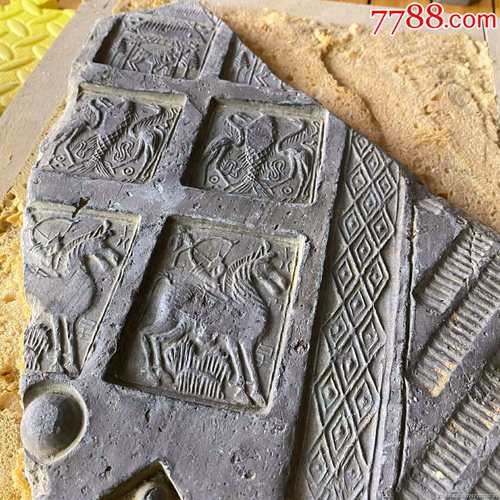 汉砖_古砖/画像砖_鉴别图片_收藏价格_7788陶器收藏