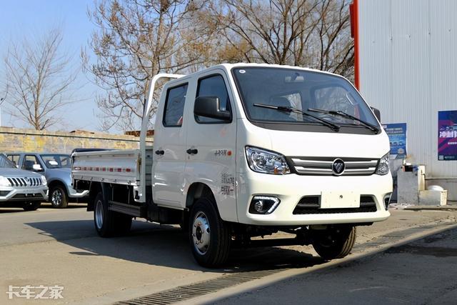 2.2l柴油动力,配双排驾驶室,时代小卡之星只要6万多