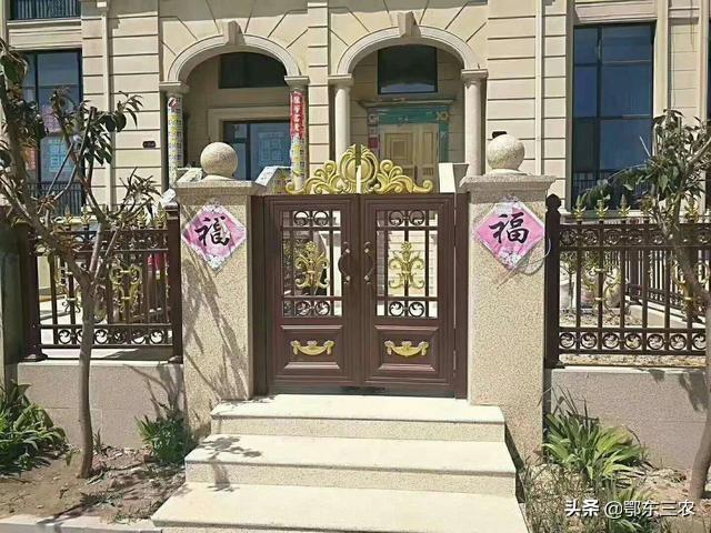 农村围墙大门是农家小院的脸面,尺寸多少最佳?你家怎样设计的?