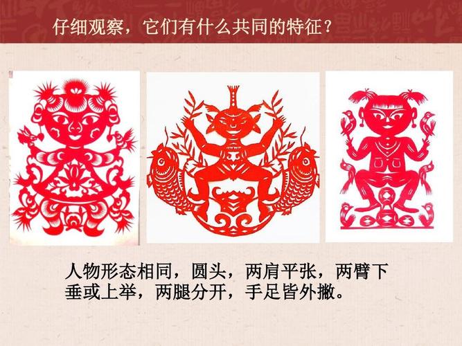 浙美版小学美术 5 剪纸人物 课件