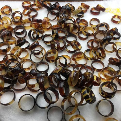 仿玳瑁色手工制品戒指 精抛男女通用戒指 厂家直销 小宝批发