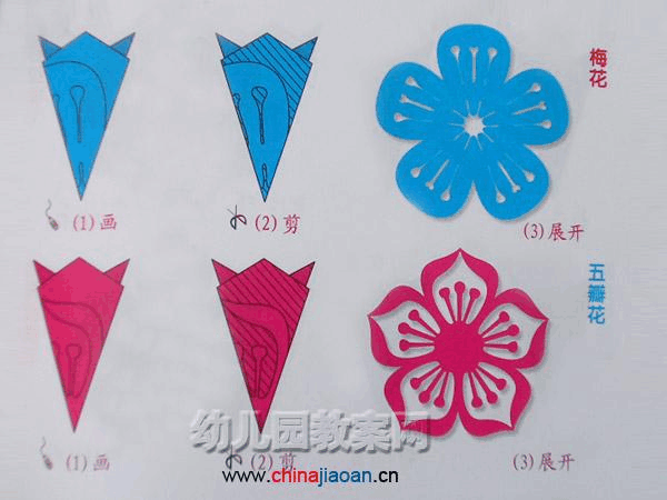 三折剪纸图样大全