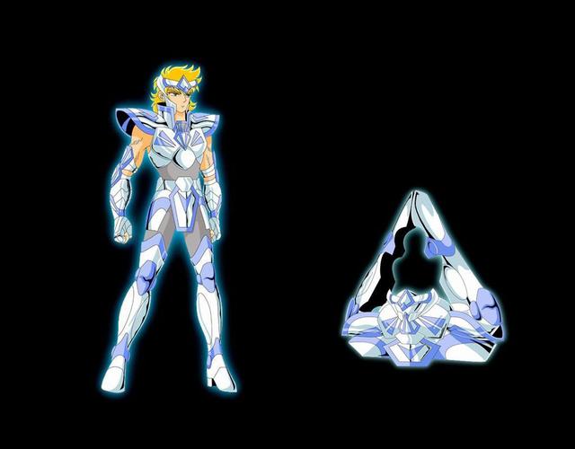  p>《圣斗士星矢episodeg》中的角色,三角座白银圣斗士,必杀技是三界