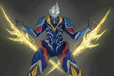 捷德奥特曼画画