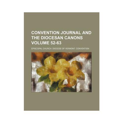 【预订】convention journal and the diocesan canons