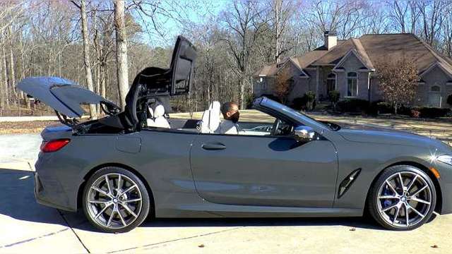 2020款全新宝马840i到货,后备箱开启后,霸气的一幕即将上演了!