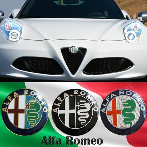alfa romeo 阿尔法罗密欧车标 改装标 前后标 74mm