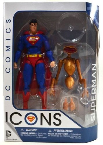 dc icons series superman man of steel action figure #10