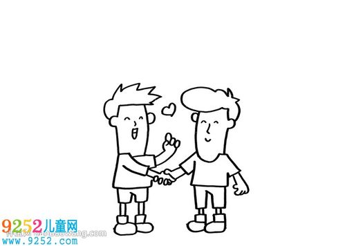 以和为贵手抄报 团结友爱手抄报