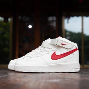 耐克空军一号男鞋红色