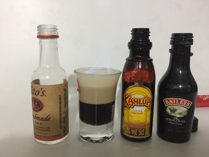 b52轰炸机鸡尾酒套餐 醍拓伏特加百利甜甘露咖啡酒洋酒酒版套装