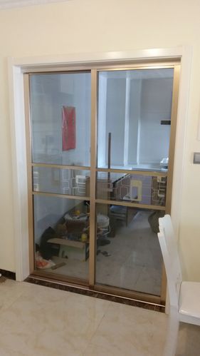 南京 推拉门阳台隔断厨房铝镁合金钢化玻璃烤漆拼格移门定做制