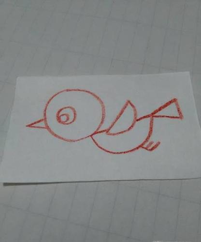 小鸟怎么画简单