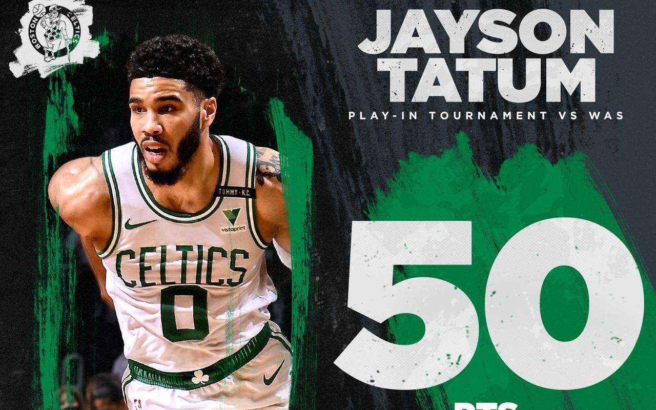 塔图姆50分率队进季后赛首轮对阵篮网三巨头