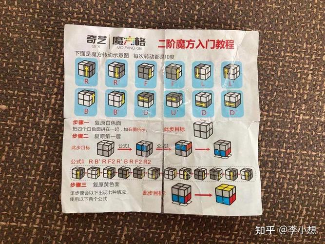 【二阶魔方公式方法】