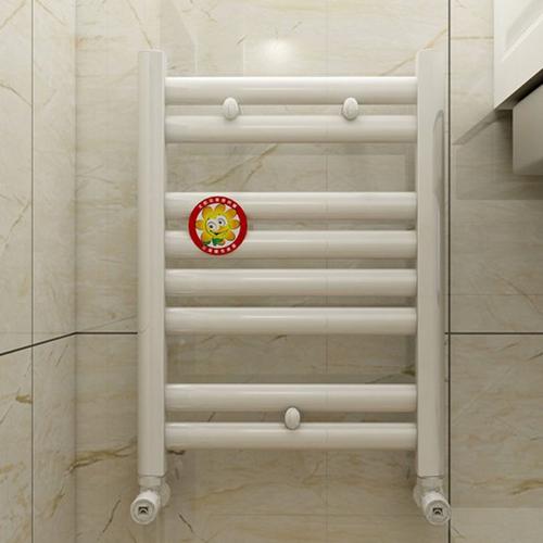 太阳花暖气片家用钢制小背篓卫生间厨房小平平板壁挂式暖气片