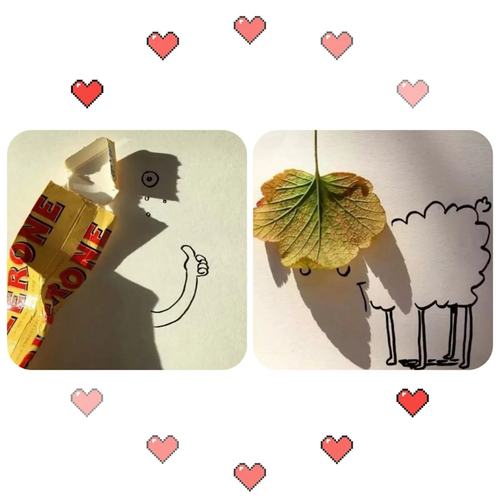 影子画——高唐县第一实验幼儿园"家园战疫,爱心相伴"中班第十五期(三