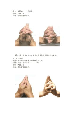 临兵斗者皆阵列在前手印图解