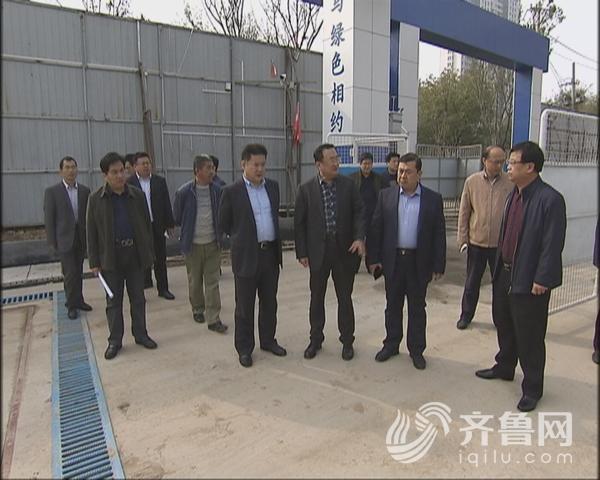禹城:滕海强督导城市环境综合整治及公共配套设施建设