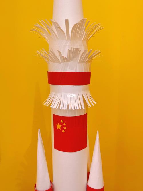 96科技手工93_手工制作_宇航员_大红色_茶杯_筷子