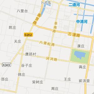 阜阳市颍州区行政地图