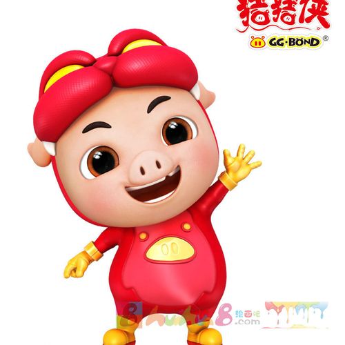 猪猪侠卡通图片简笔画