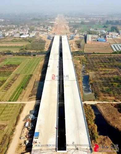 实拍砀山这条国道改道了路过注意施工现场热火朝天