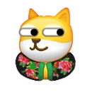 抖音emoji表情包|东北大花袄揣手手