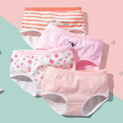 女童内裤2儿童三角3小女孩短裤10中大童小童宝宝小学生不夹pp莎丞