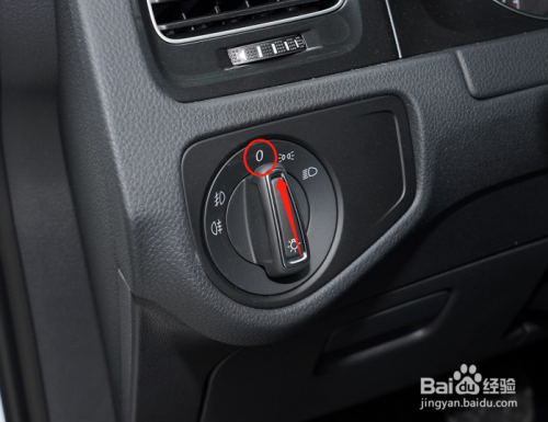 大众高尔夫车辆雾灯怎么调节