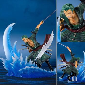 北国e家海贼王索隆三千世界周边模型和之国龙卷风航海王佐罗大型gk